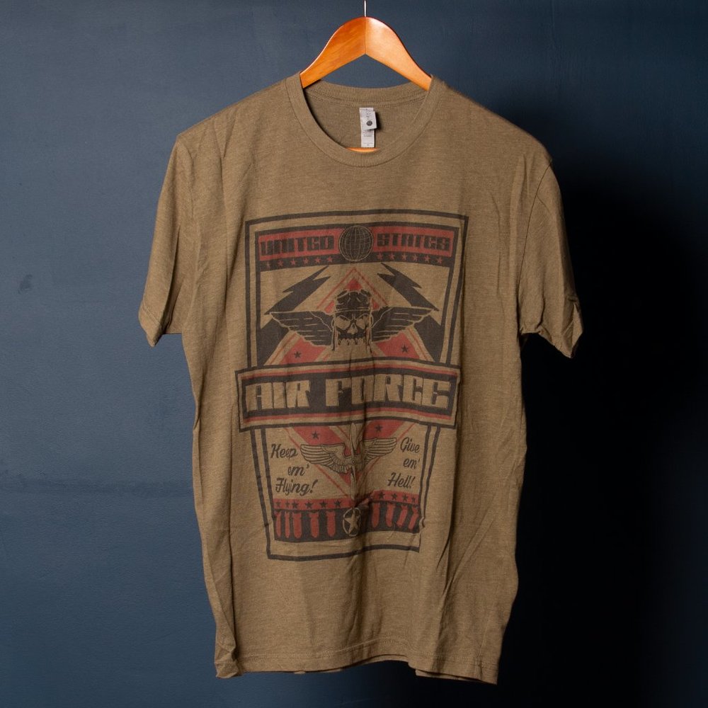 Next Level Apparel Air Force T-shirt